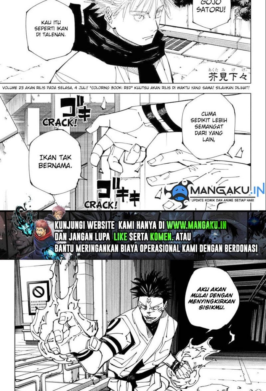 Jujutsu Kaisen Chapter 224 - halaman 2
