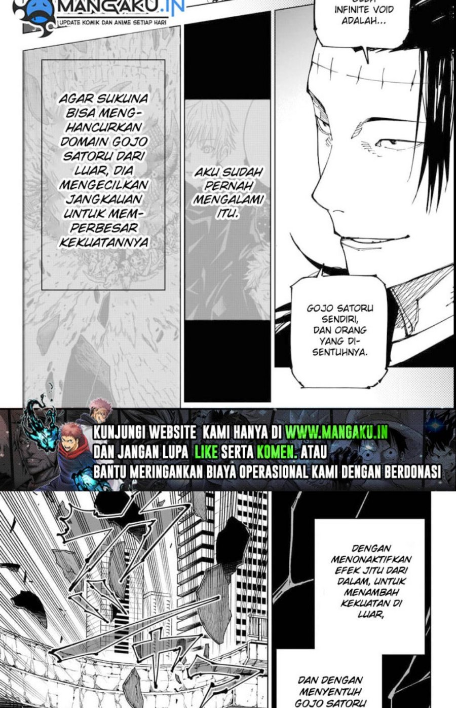 Jujutsu Kaisen Chapter 227 - halaman 10