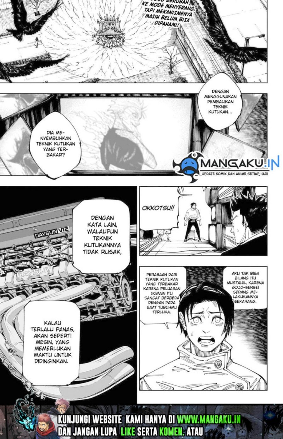 Jujutsu Kaisen Chapter 227 - halaman 2