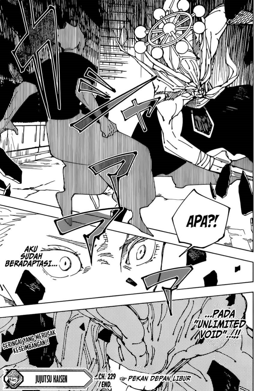 Jujutsu Kaisen Chapter 229 - halaman 18