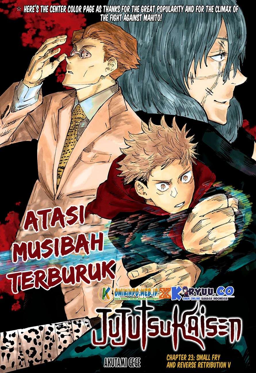Jujutsu Kaisen Chapter 23 - halaman 3