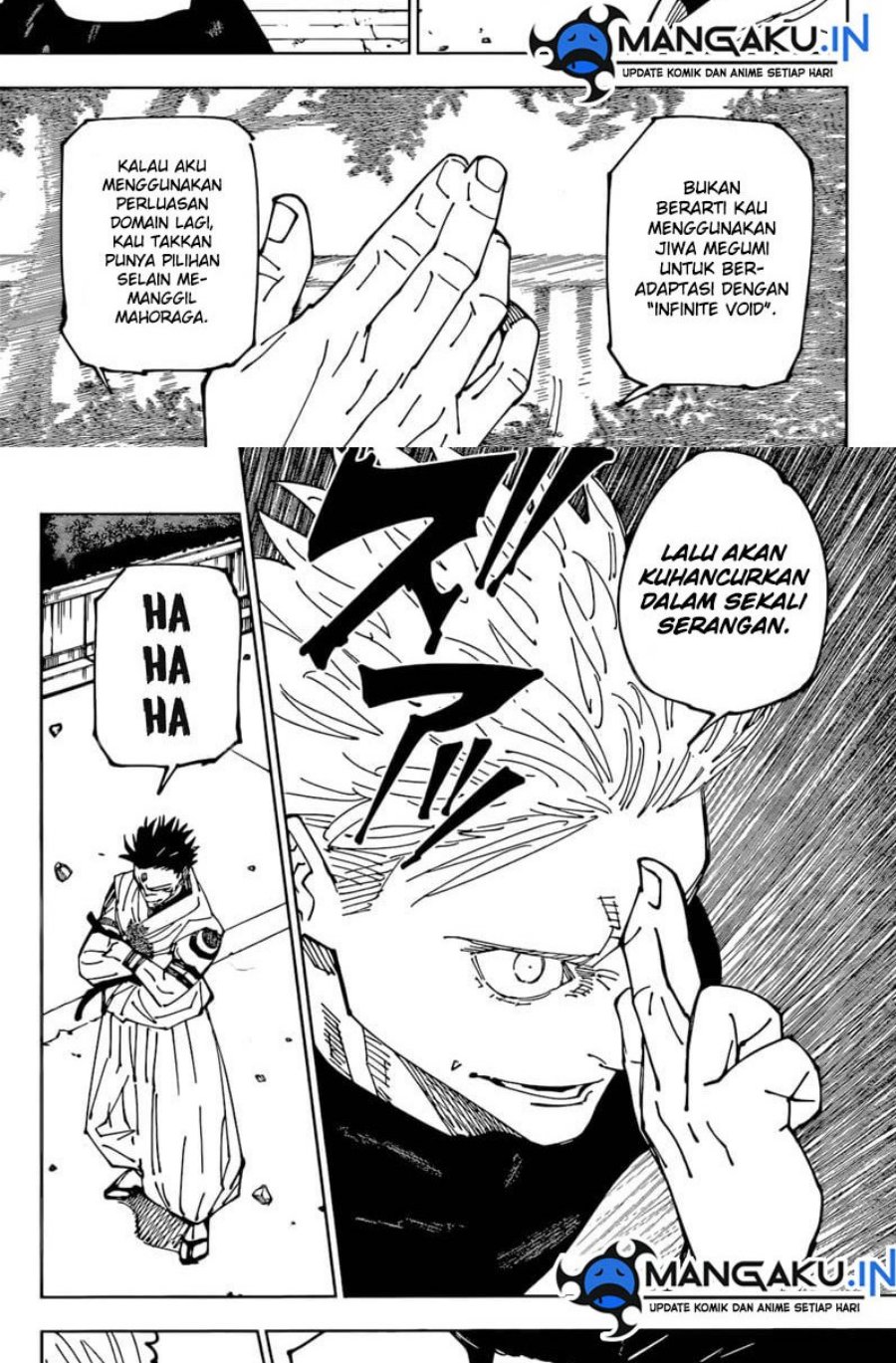 Jujutsu Kaisen Chapter 230 - halaman 8