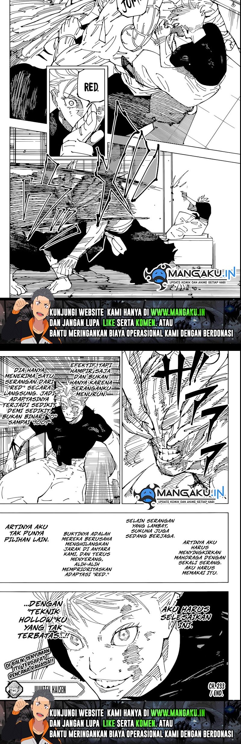Jujutsu Kaisen Chapter 233 - halaman 10