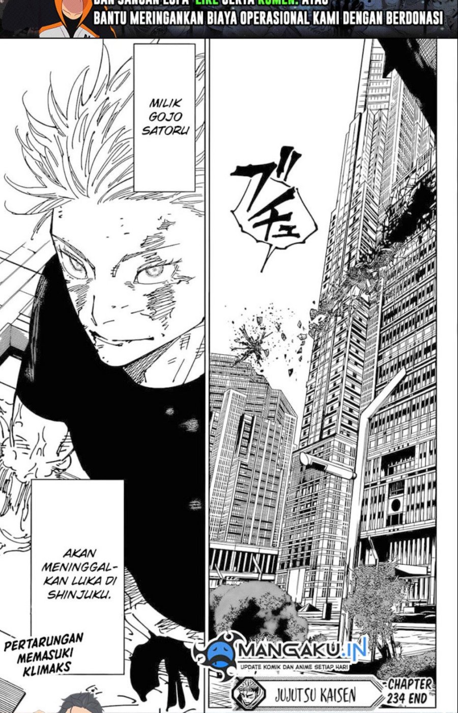 Jujutsu Kaisen Chapter 234 - halaman 17