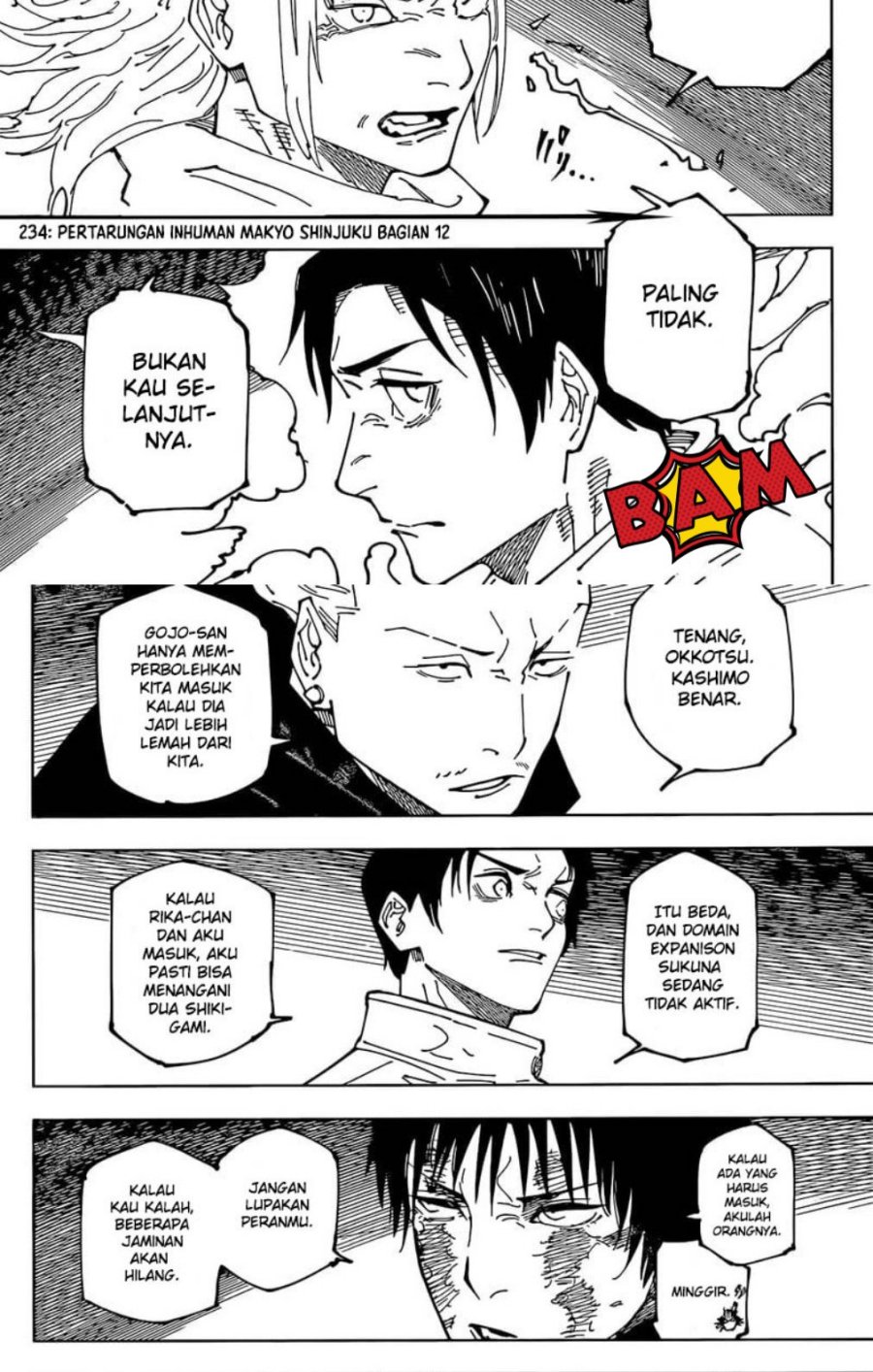 Jujutsu Kaisen Chapter 234 - halaman 2