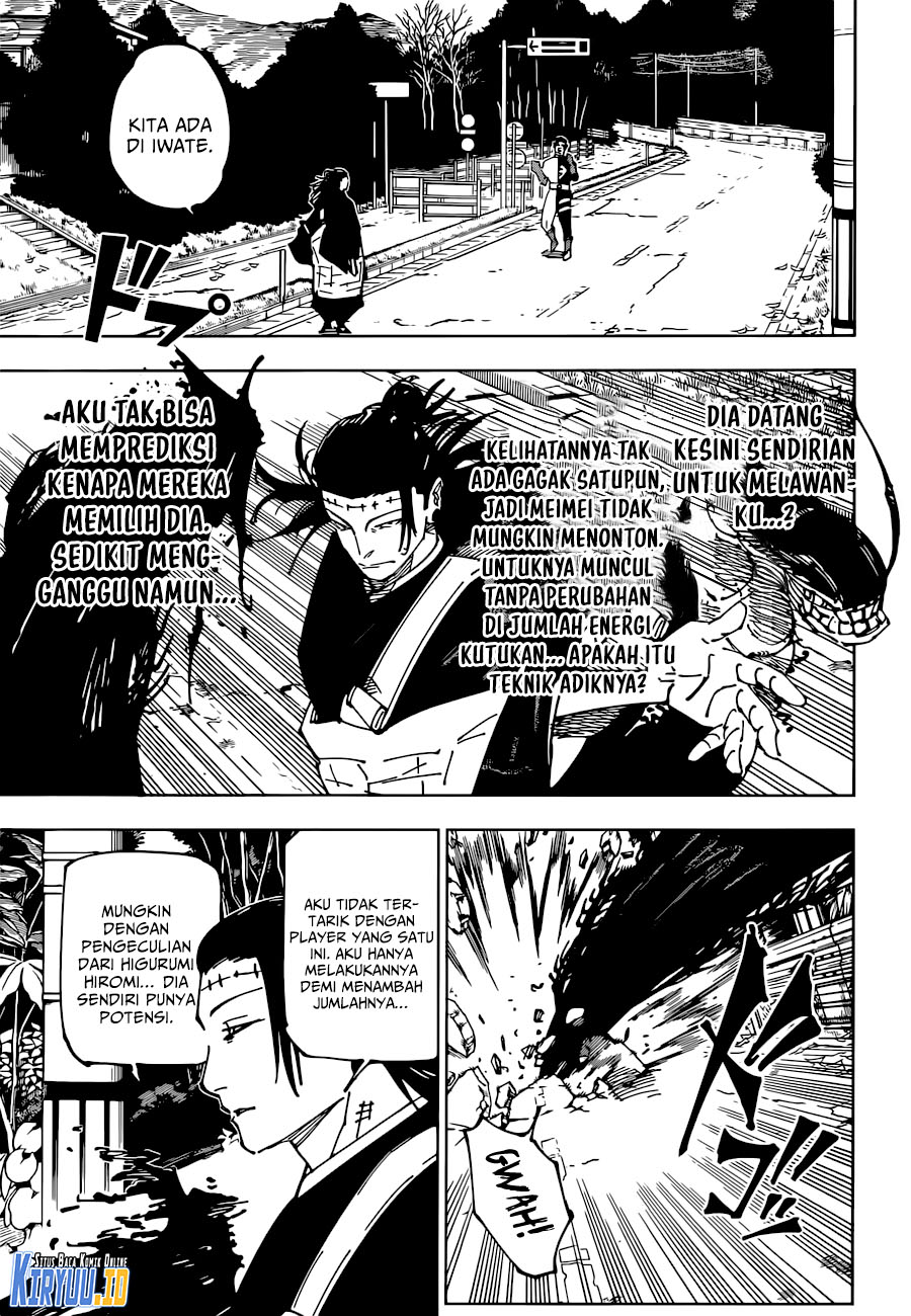 Jujutsu Kaisen Chapter 239 - halaman 17