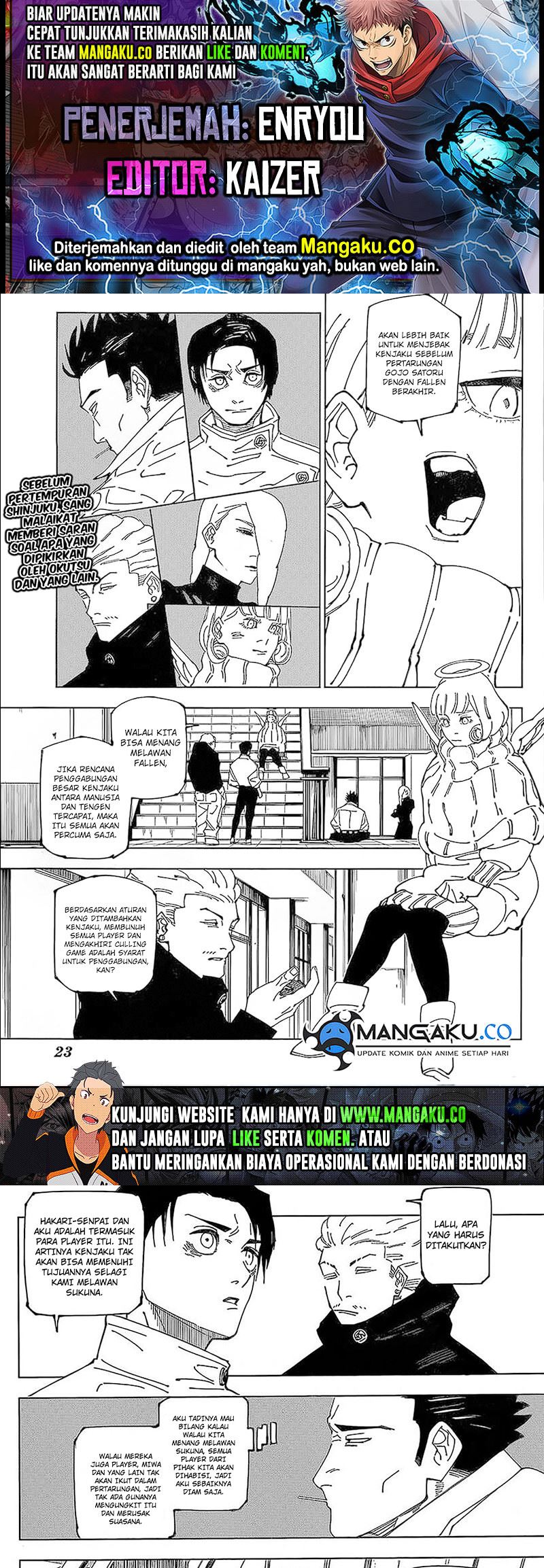 Jujutsu Kaisen Chapter 240 - halaman 1