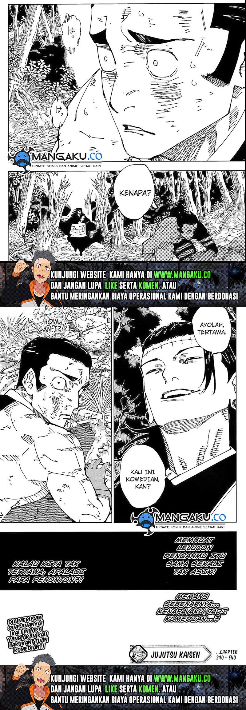 Jujutsu Kaisen Chapter 240 - halaman 10