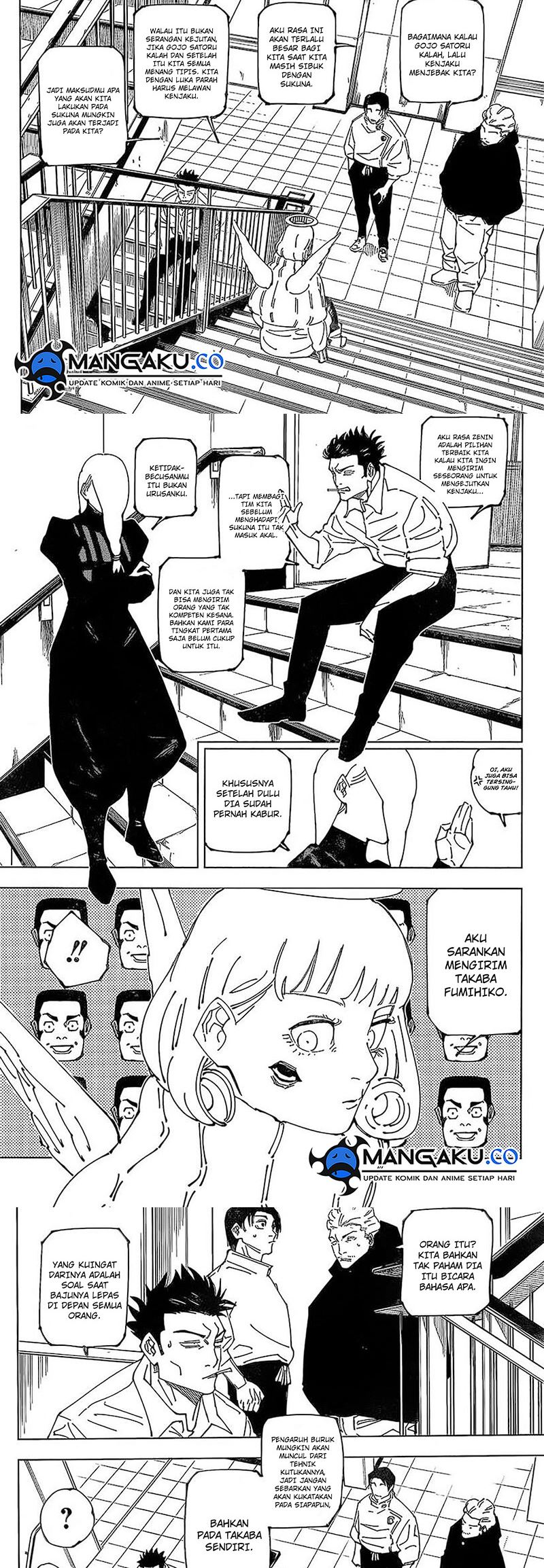 Jujutsu Kaisen Chapter 240 - halaman 2