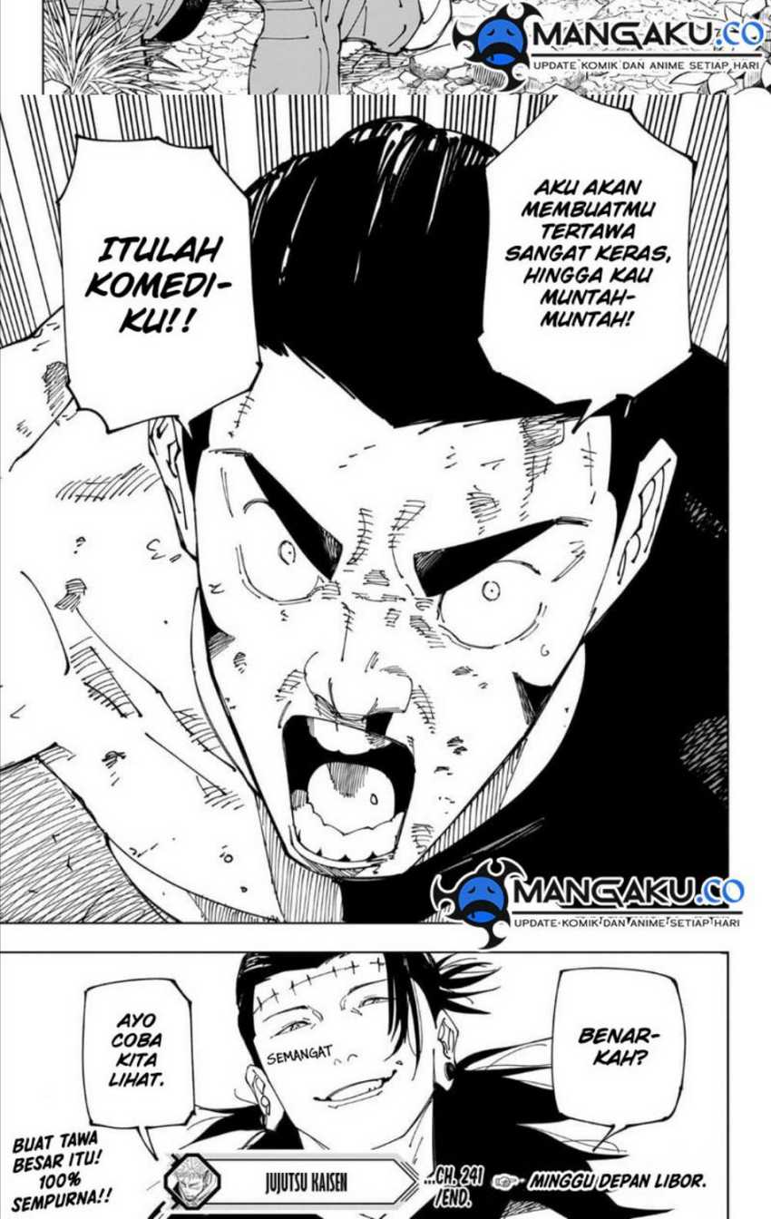 Jujutsu Kaisen Chapter 241 - halaman 18