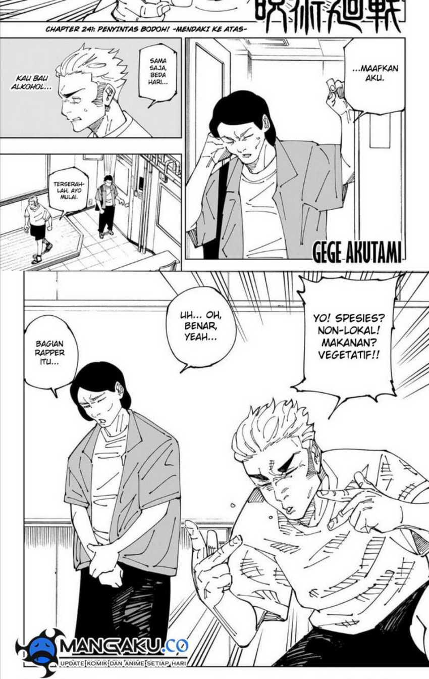 Jujutsu Kaisen Chapter 241 - halaman 2