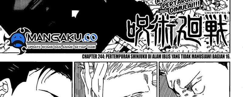 Jujutsu Kaisen Chapter 244 - halaman 4