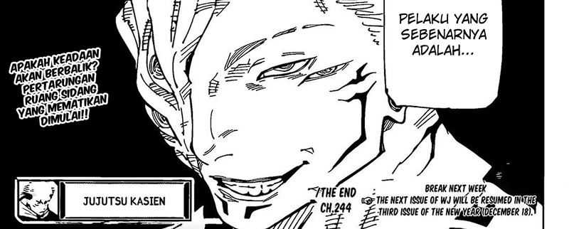 Jujutsu Kaisen Chapter 244 - halaman 70