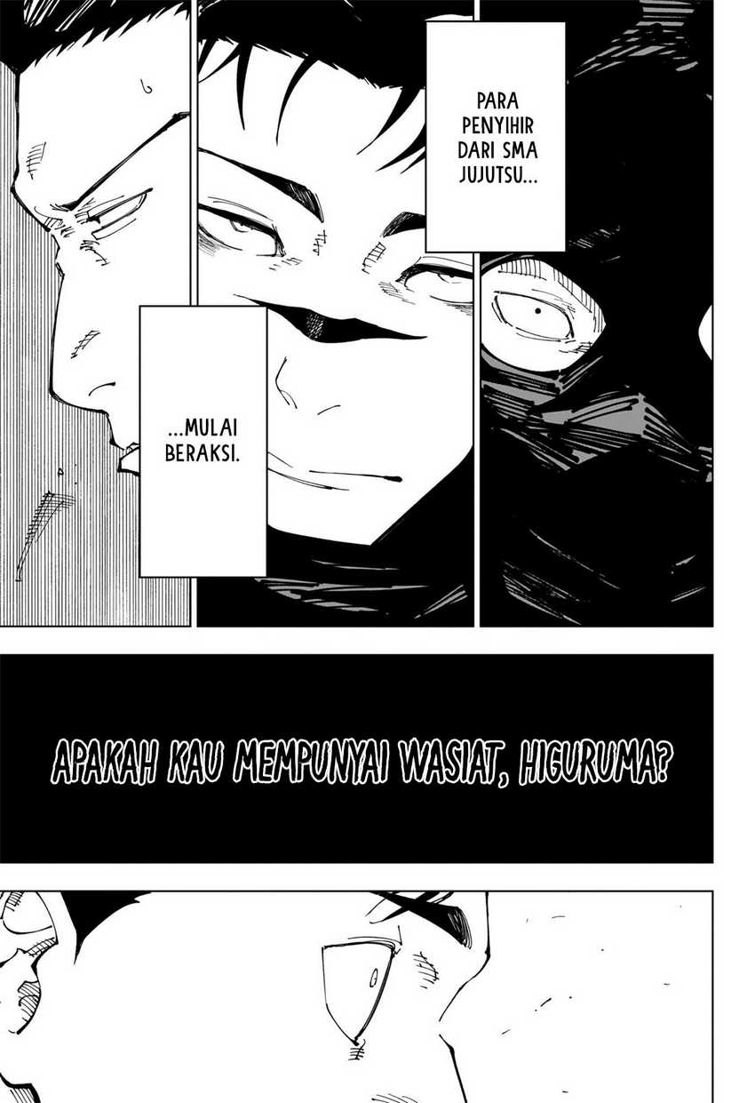 Jujutsu Kaisen Chapter 245 - halaman 19