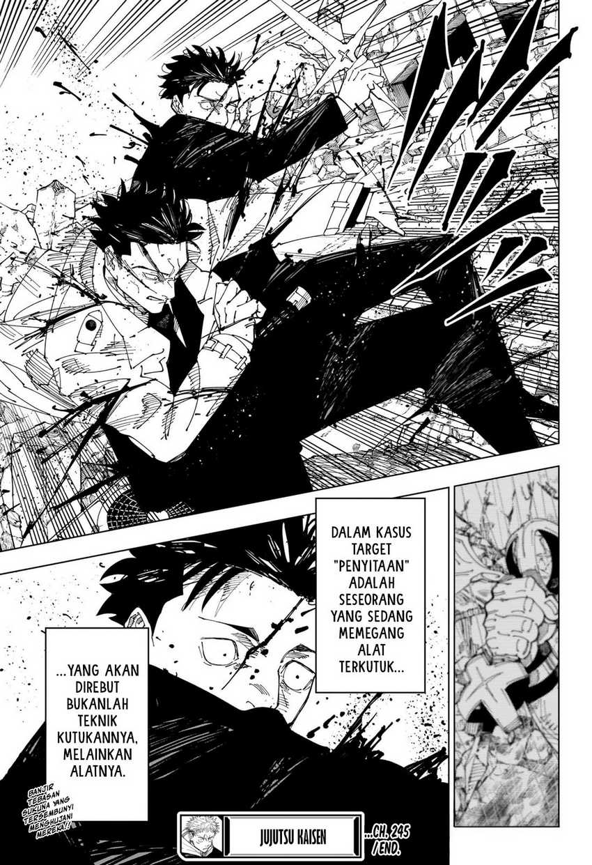 Jujutsu Kaisen Chapter 245 - halaman 21