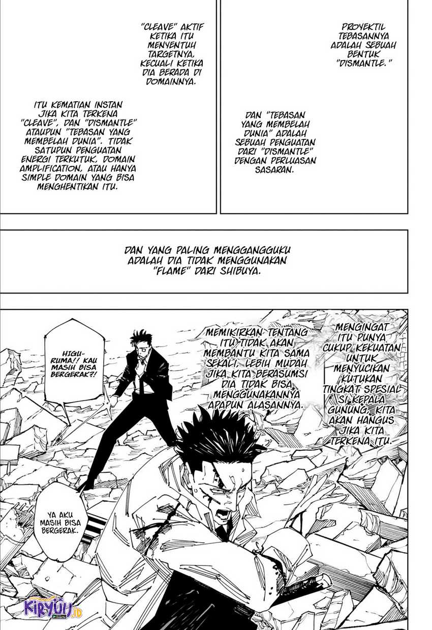 Jujutsu Kaisen Chapter 246 - halaman 5