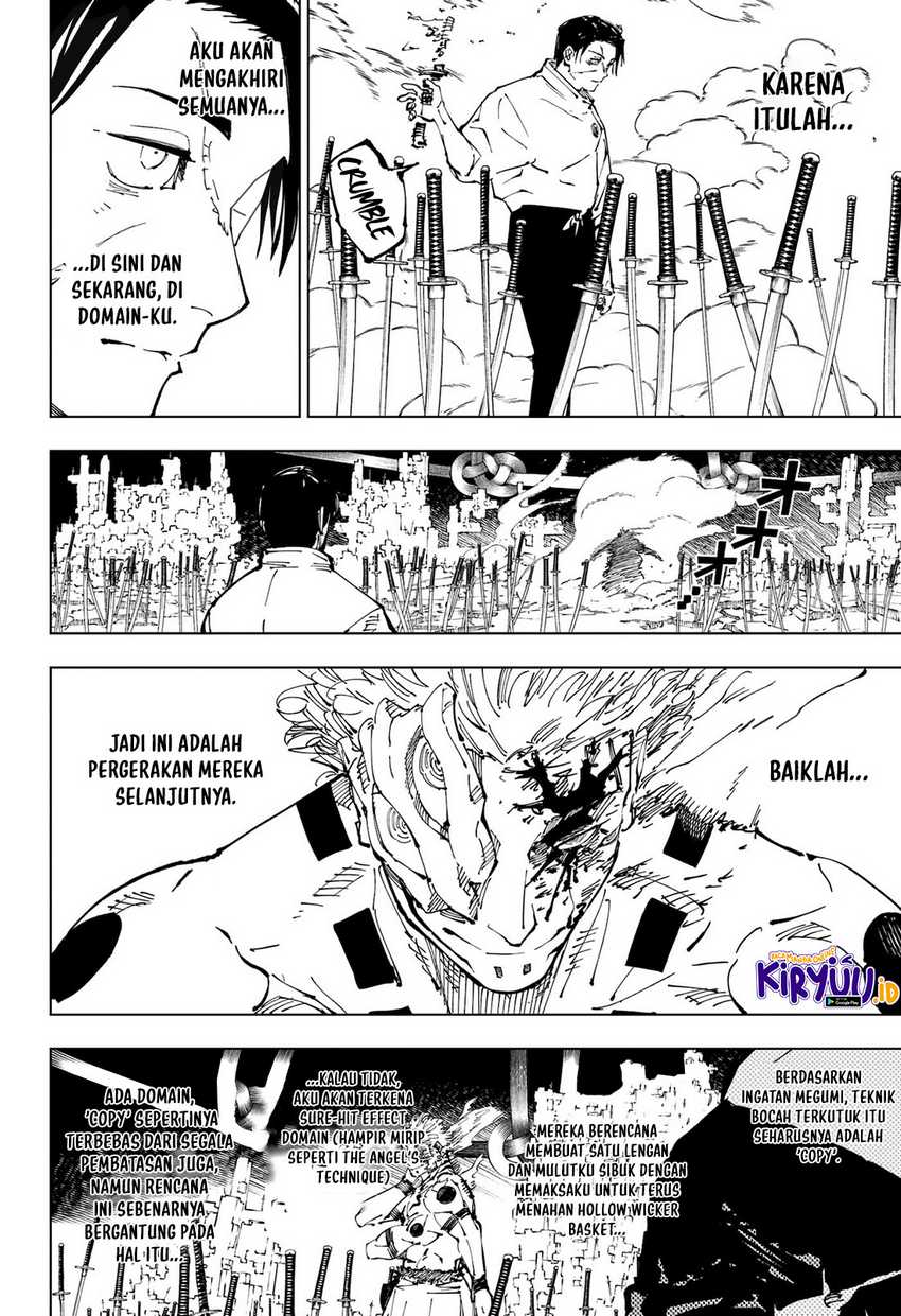 Jujutsu Kaisen Chapter 249 - halaman 18