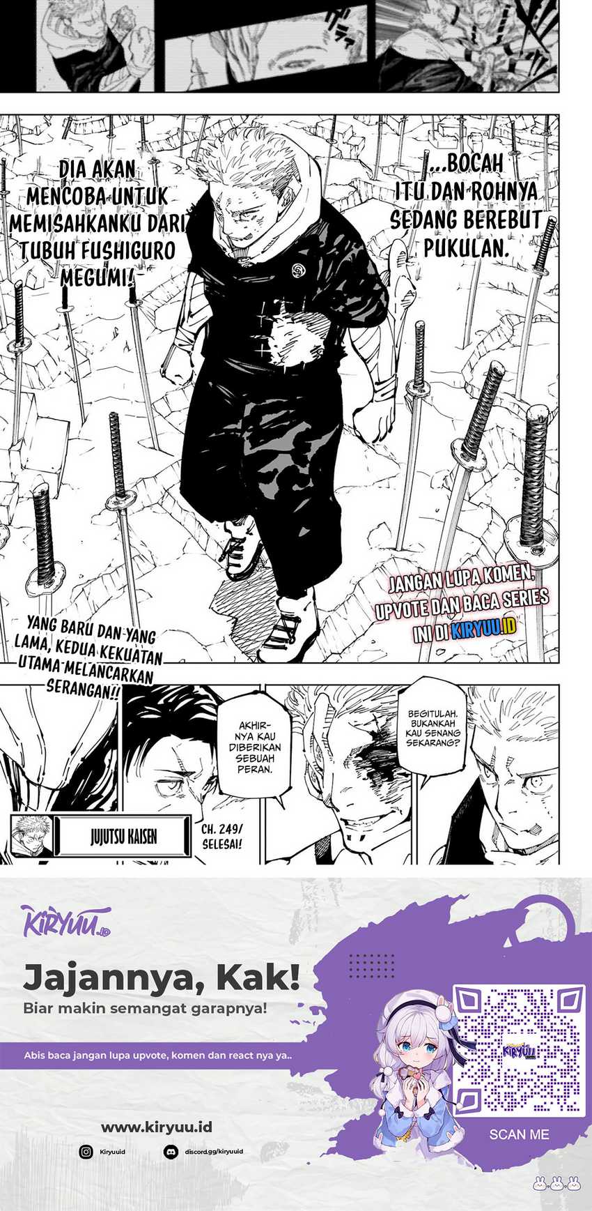 Jujutsu Kaisen Chapter 249 - halaman 19