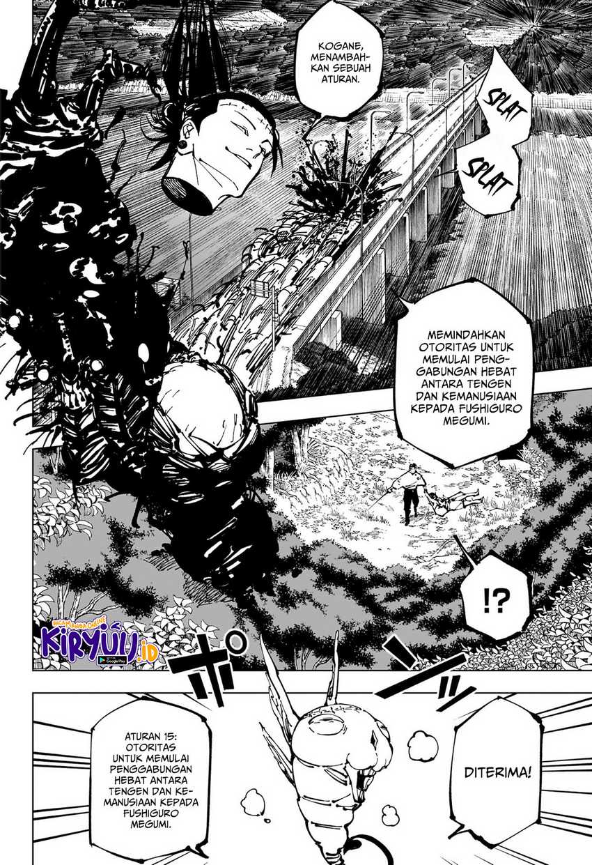 Jujutsu Kaisen Chapter 249 - halaman 5