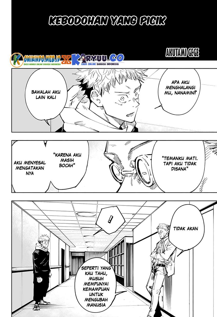 Jujutsu Kaisen Chapter 25 - halaman 4