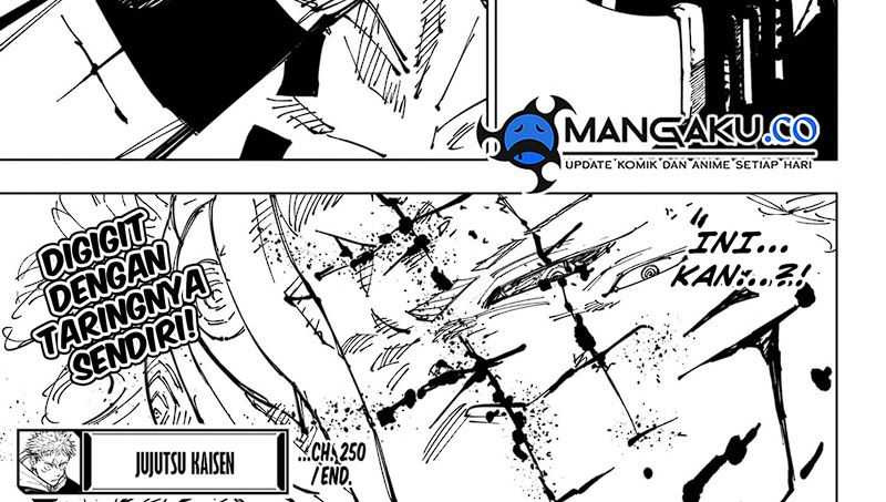 Jujutsu Kaisen Chapter 250 - halaman 50