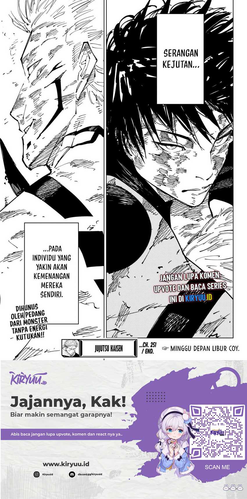 Jujutsu Kaisen Chapter 251 - halaman 19