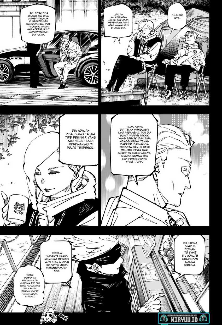Jujutsu Kaisen Chapter 254 - halaman 6