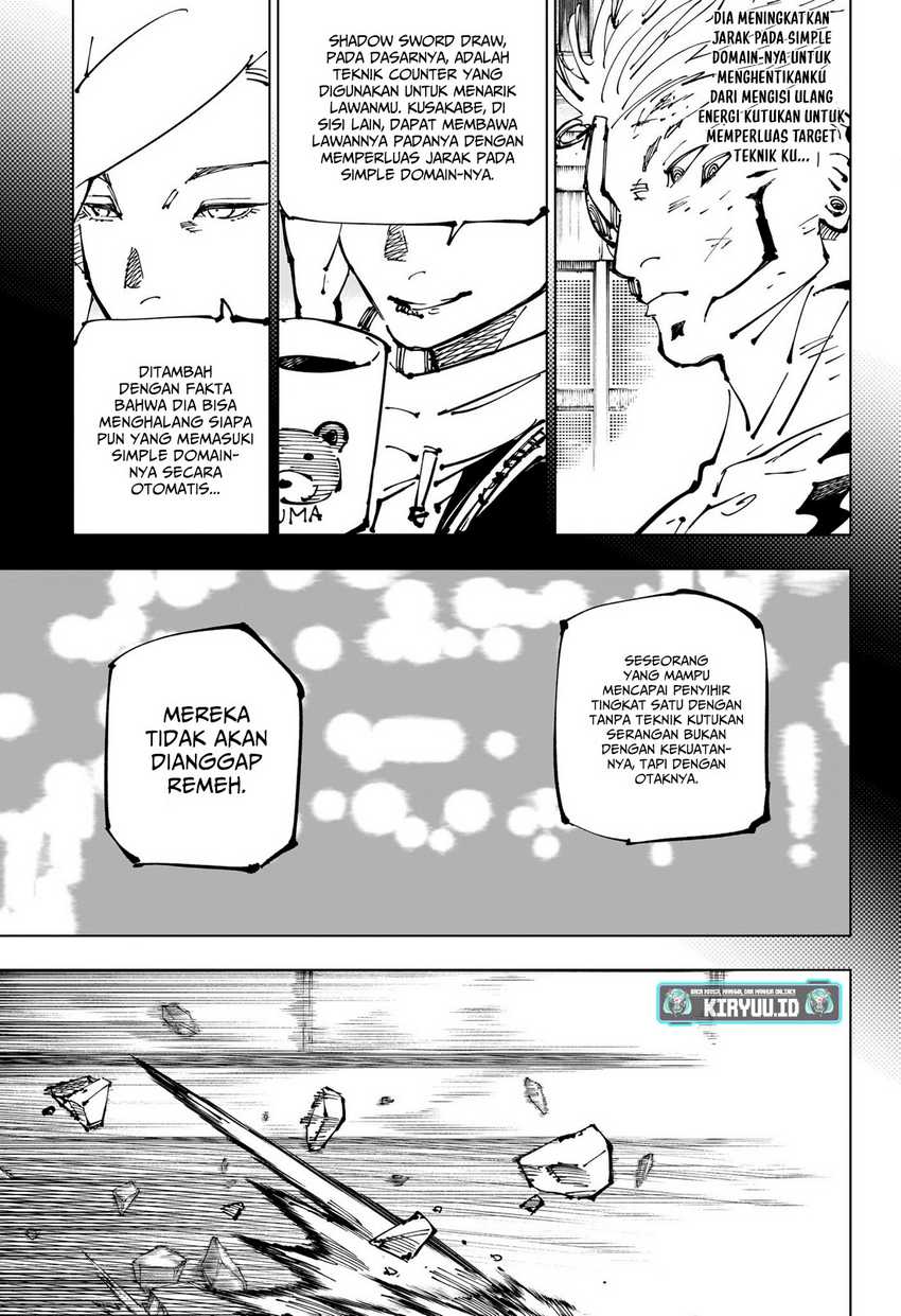 Jujutsu Kaisen Chapter 254 - halaman 8