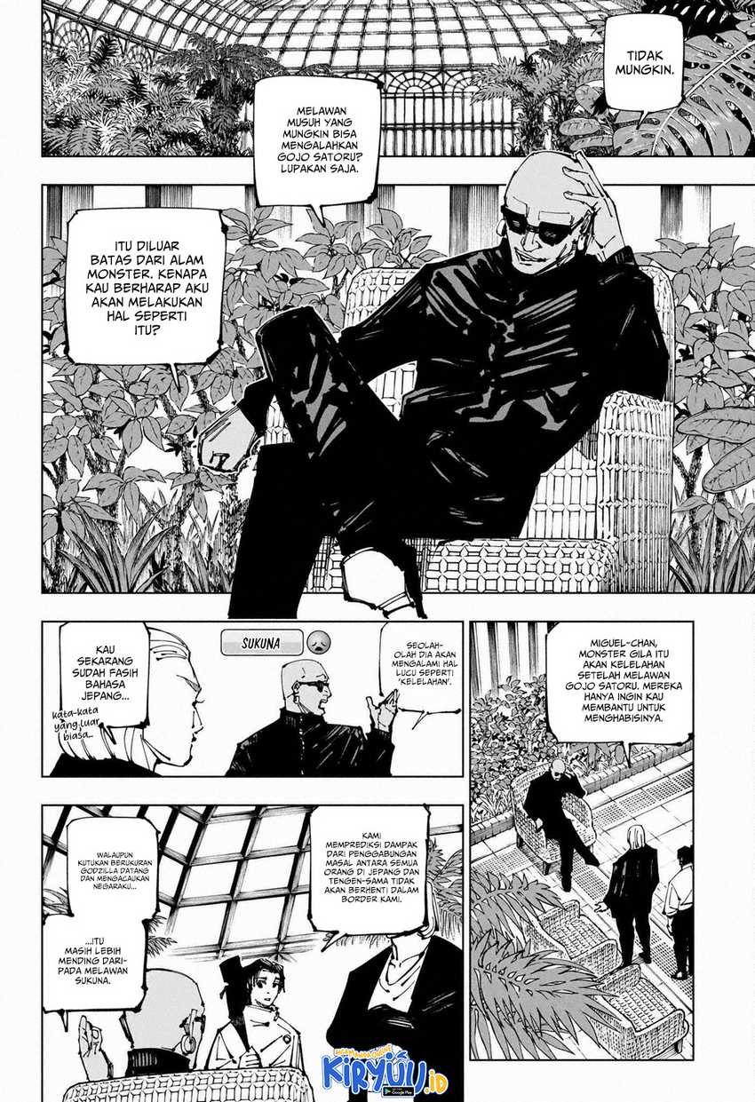 Jujutsu Kaisen Chapter 255 - halaman 3