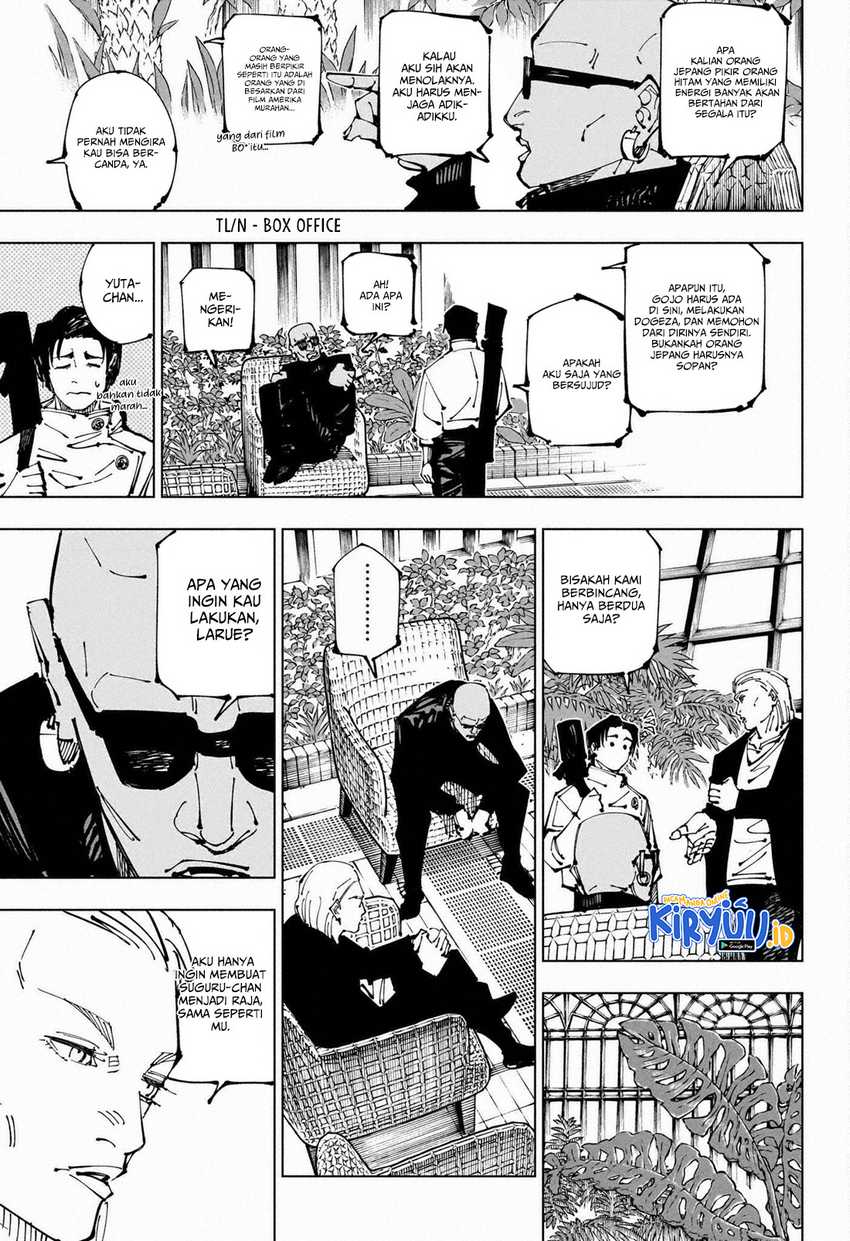 Jujutsu Kaisen Chapter 255 - halaman 4