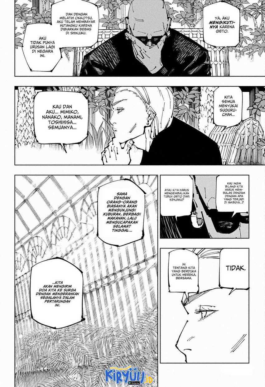 Jujutsu Kaisen Chapter 255 - halaman 5