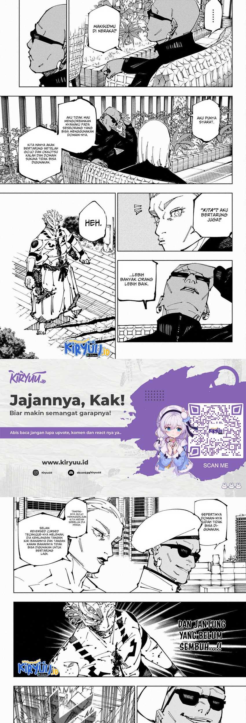 Jujutsu Kaisen Chapter 255 - halaman 6