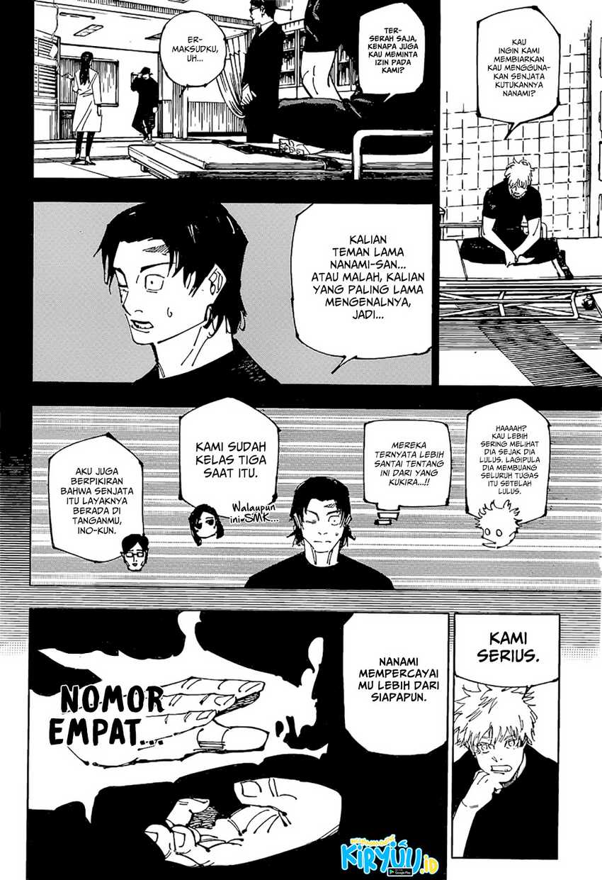 Jujutsu Kaisen Chapter 257 - halaman 11