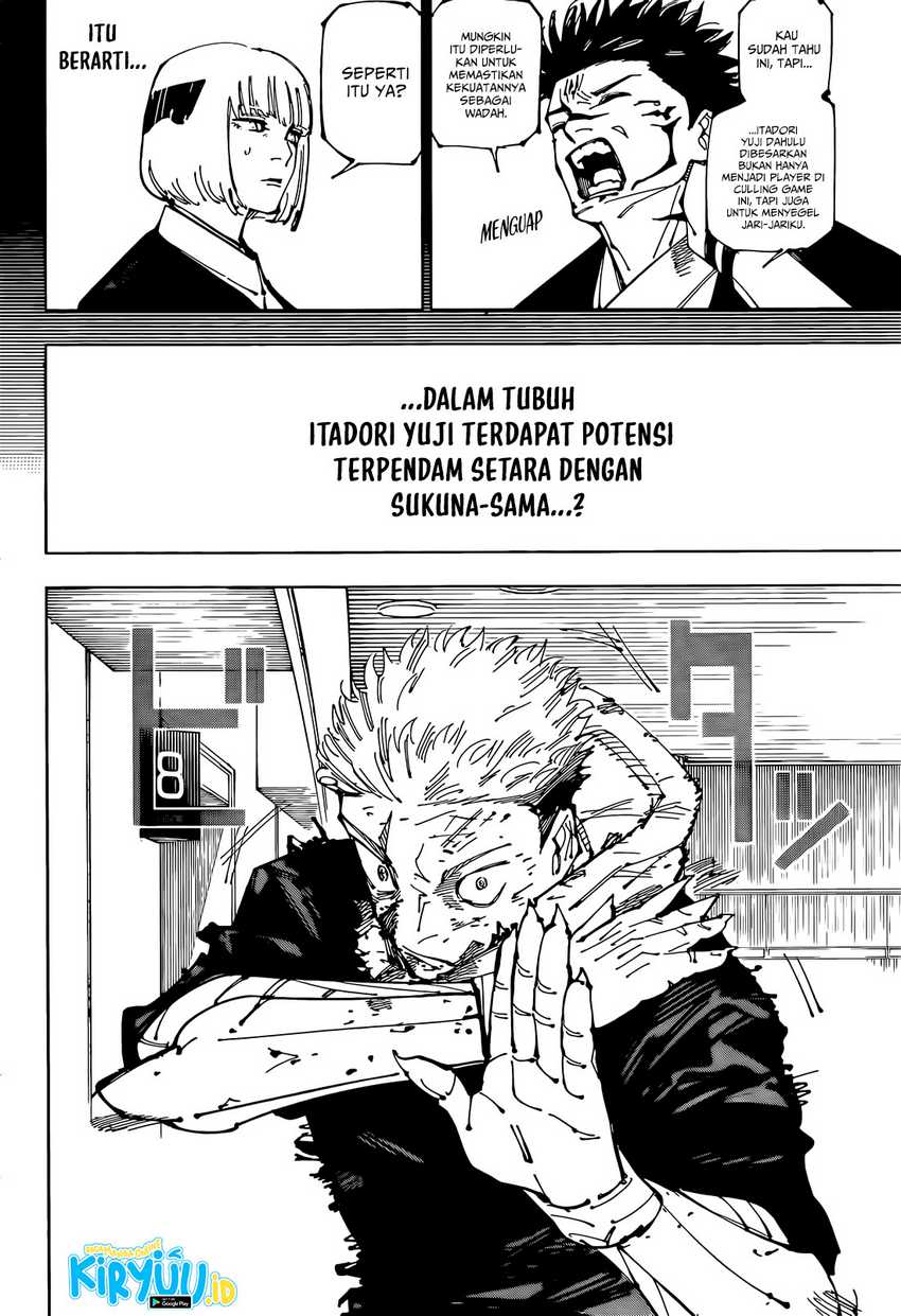 Jujutsu Kaisen Chapter 257 - halaman 3