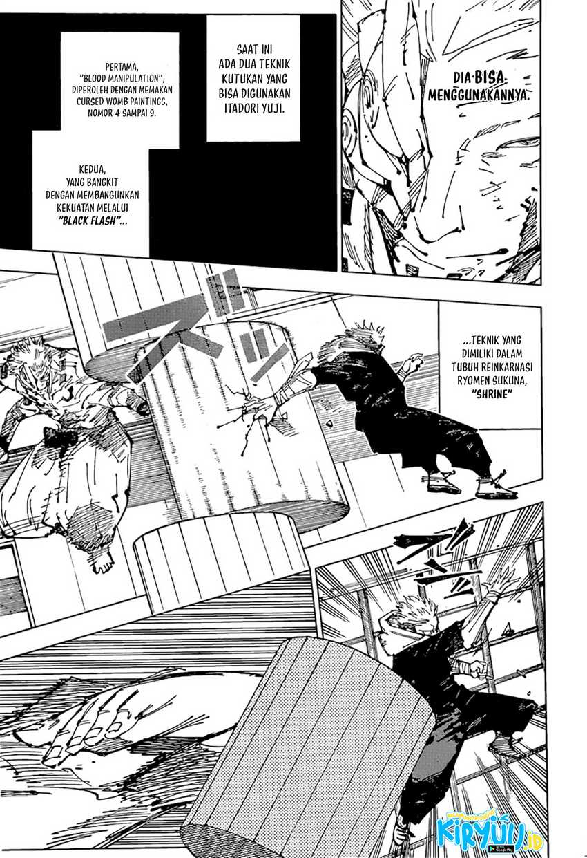 Jujutsu Kaisen Chapter 257 - halaman 8