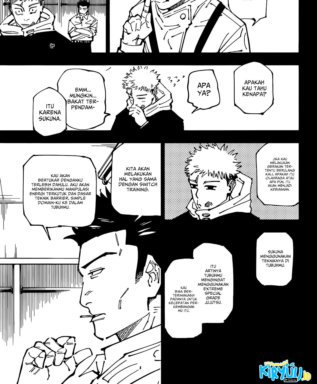 Jujutsu Kaisen Chapter 258 - halaman 8