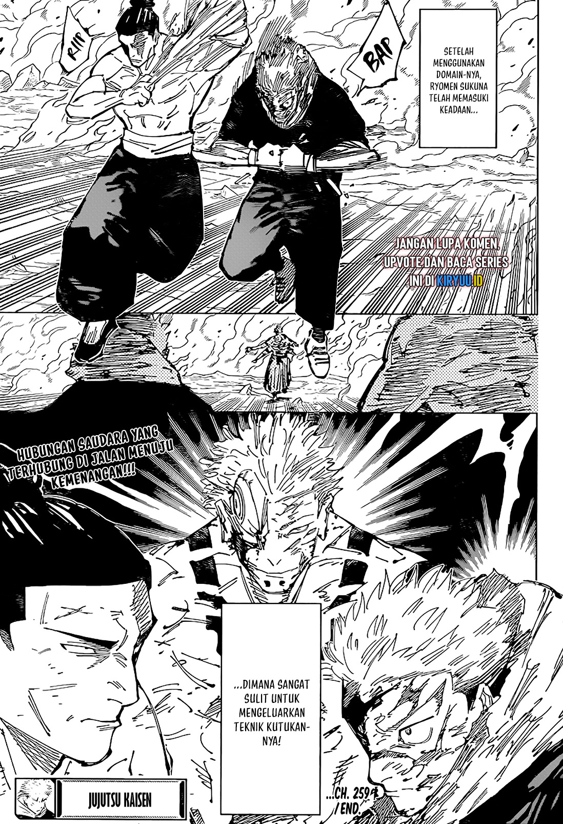 Jujutsu Kaisen Chapter 259 - halaman 17