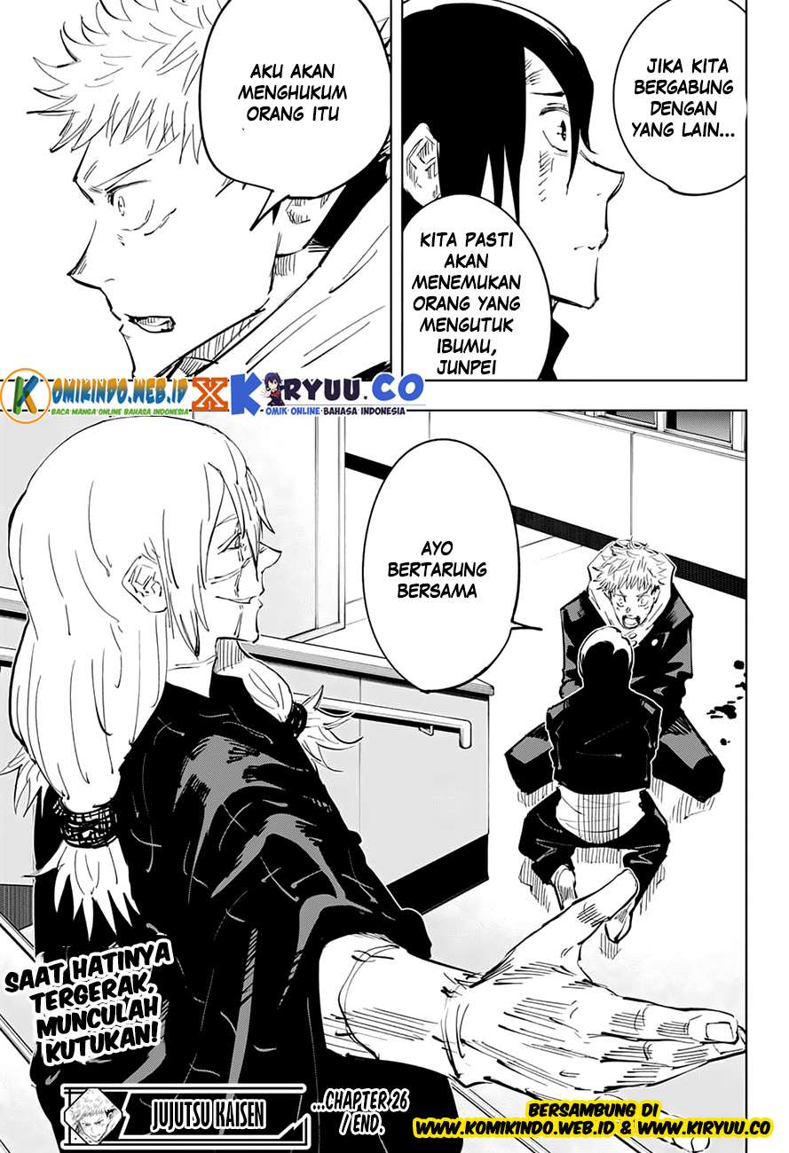Jujutsu Kaisen Chapter 26 - halaman 21