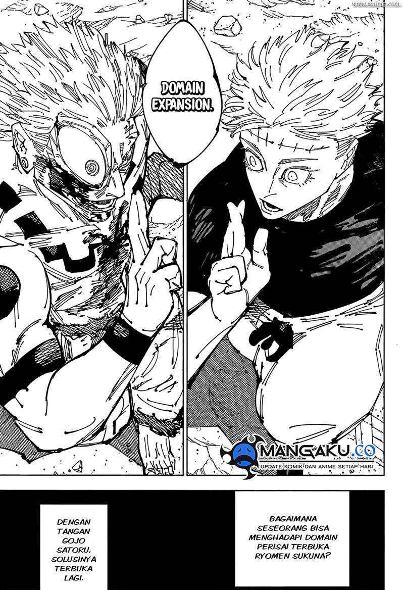Jujutsu Kaisen Chapter 261 - halaman 16