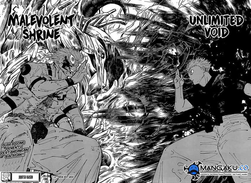 Jujutsu Kaisen Chapter 261 - halaman 17