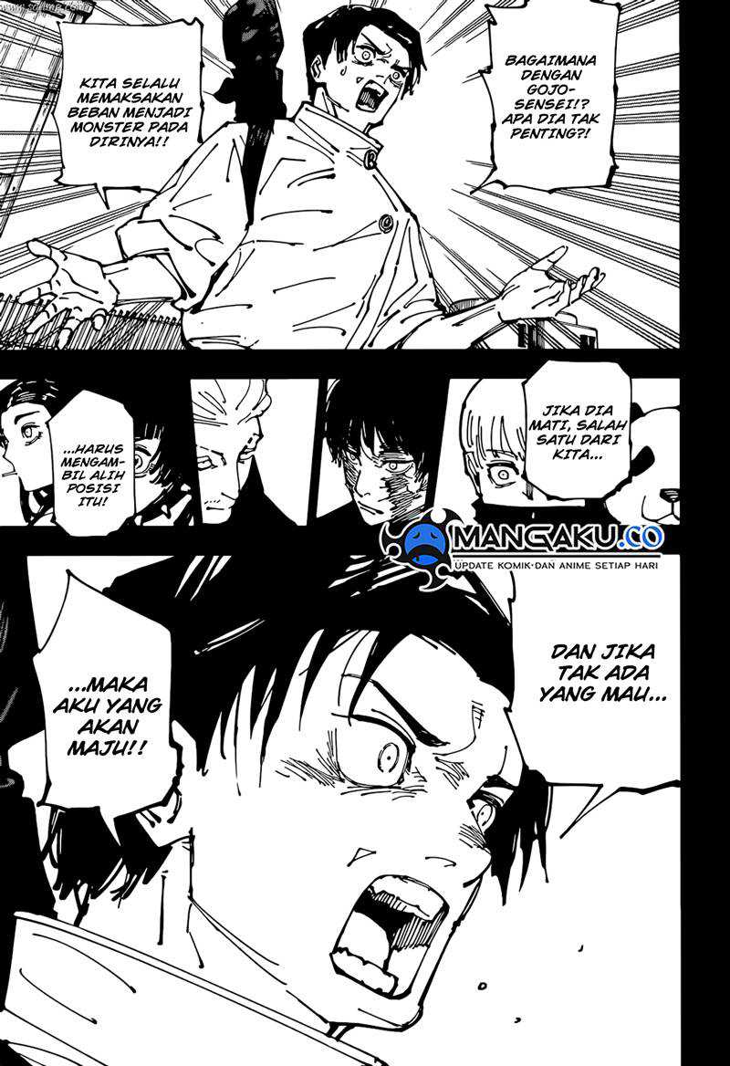 Jujutsu Kaisen Chapter 261 - halaman 8