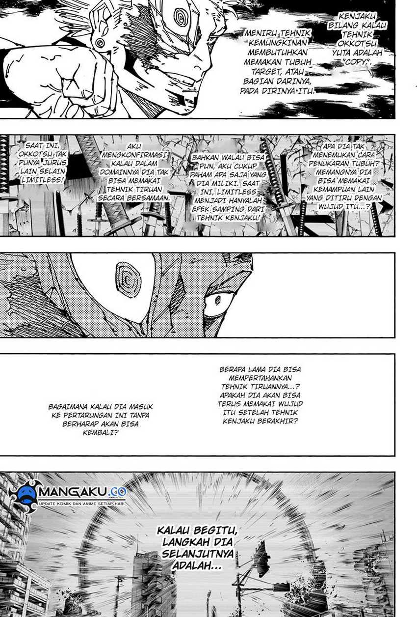 Jujutsu Kaisen Chapter 262.5 - halaman 8
