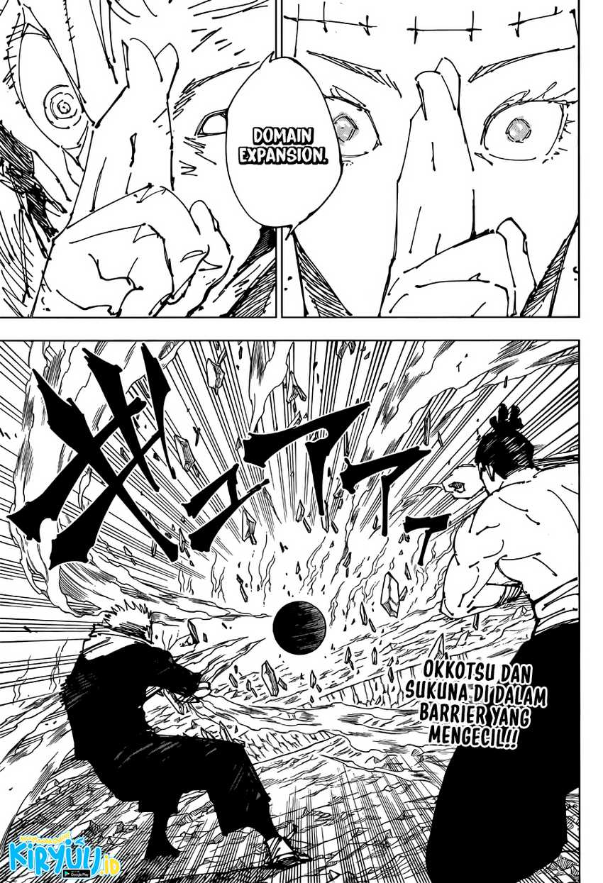 Jujutsu Kaisen Chapter 262 - halaman 3