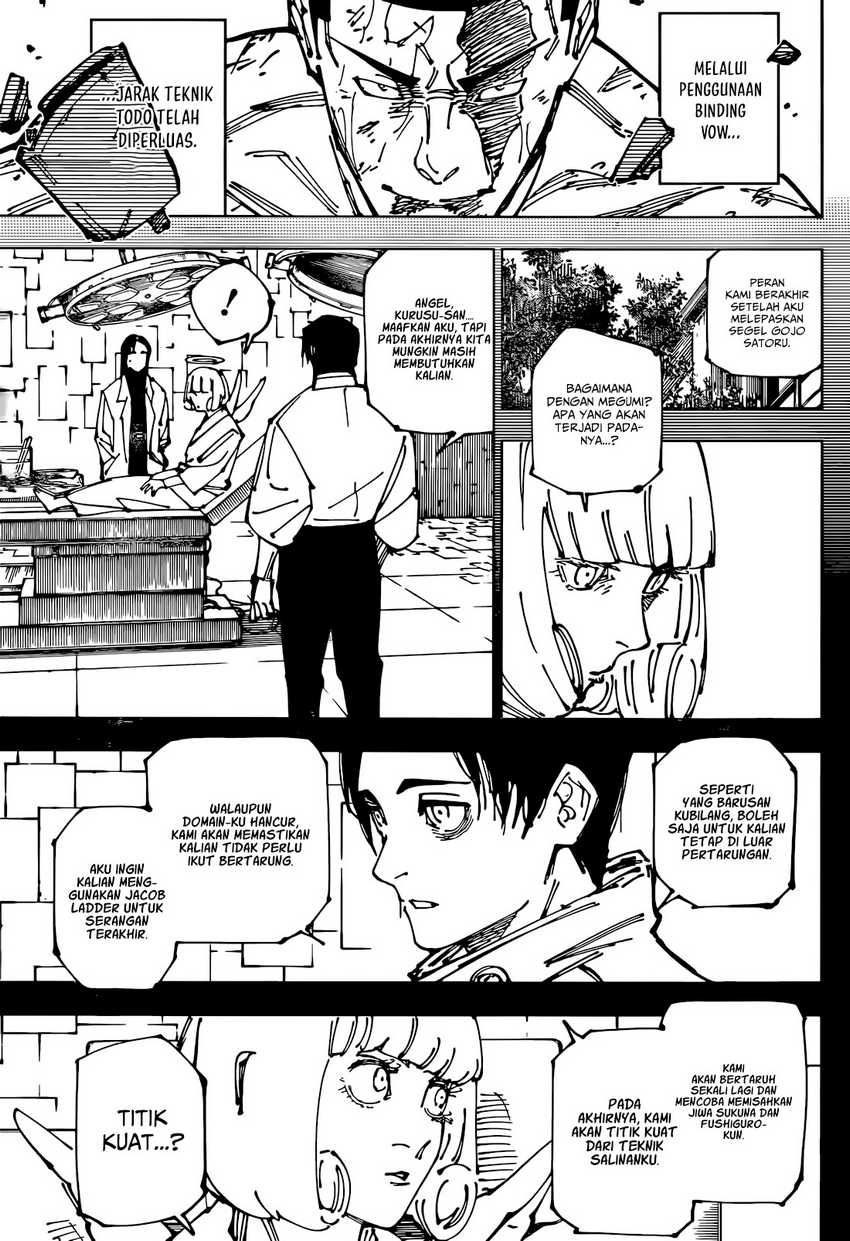 Jujutsu Kaisen Chapter 263 - halaman 16