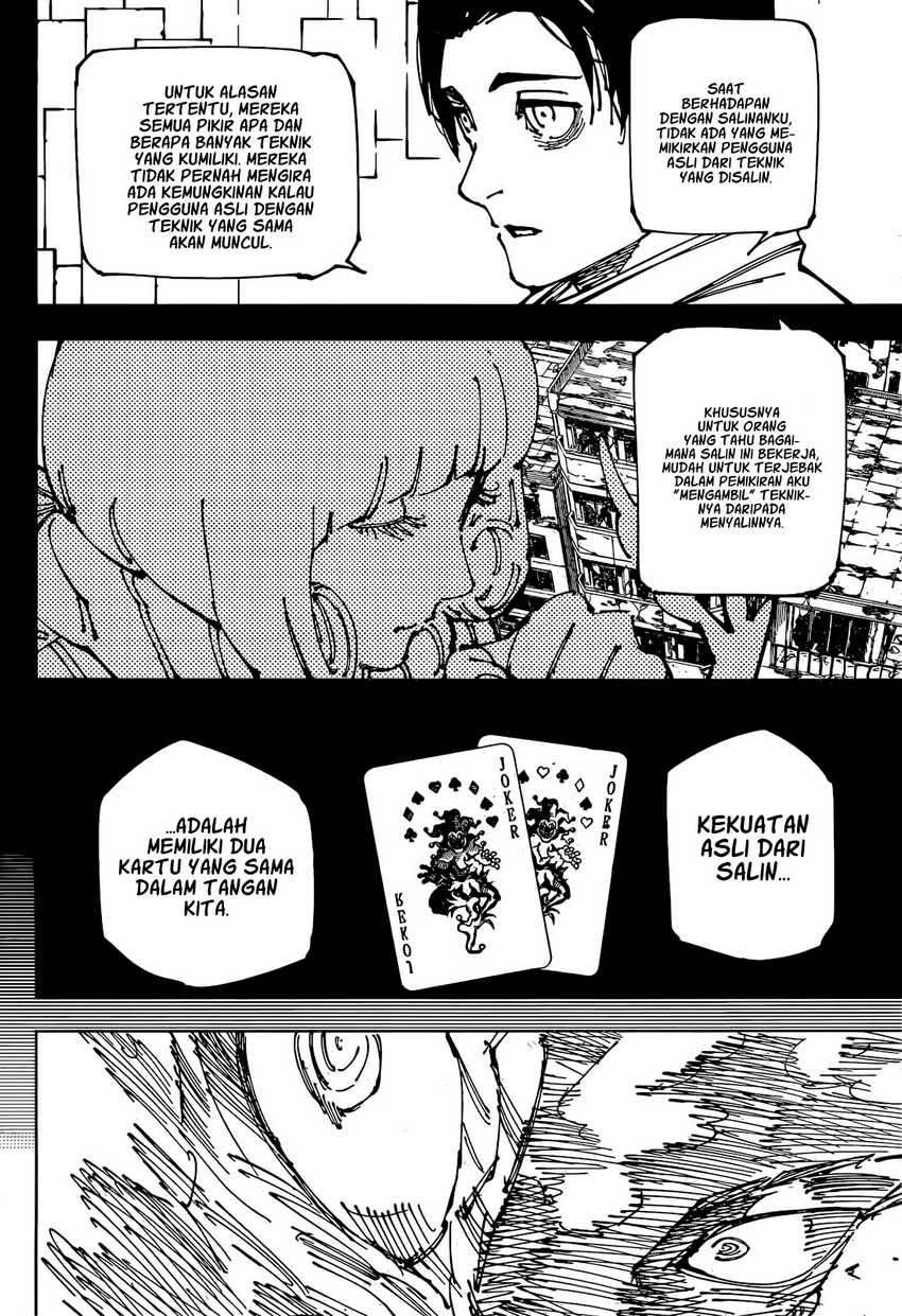 Jujutsu Kaisen Chapter 263 - halaman 17