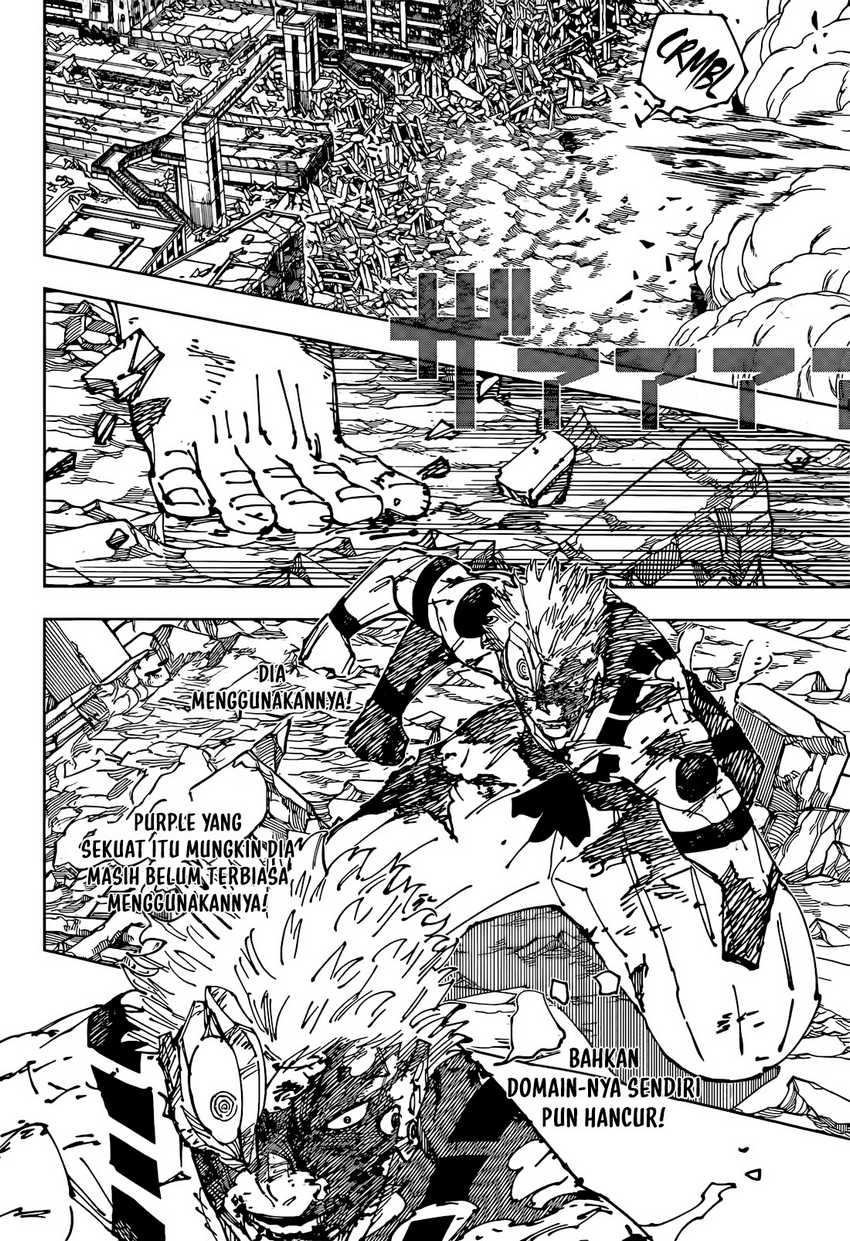 Jujutsu Kaisen Chapter 263 - halaman 3