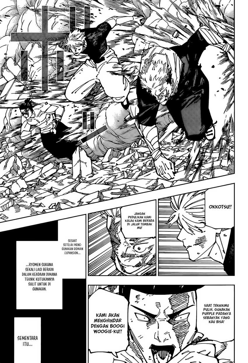Jujutsu Kaisen Chapter 263 - halaman 4