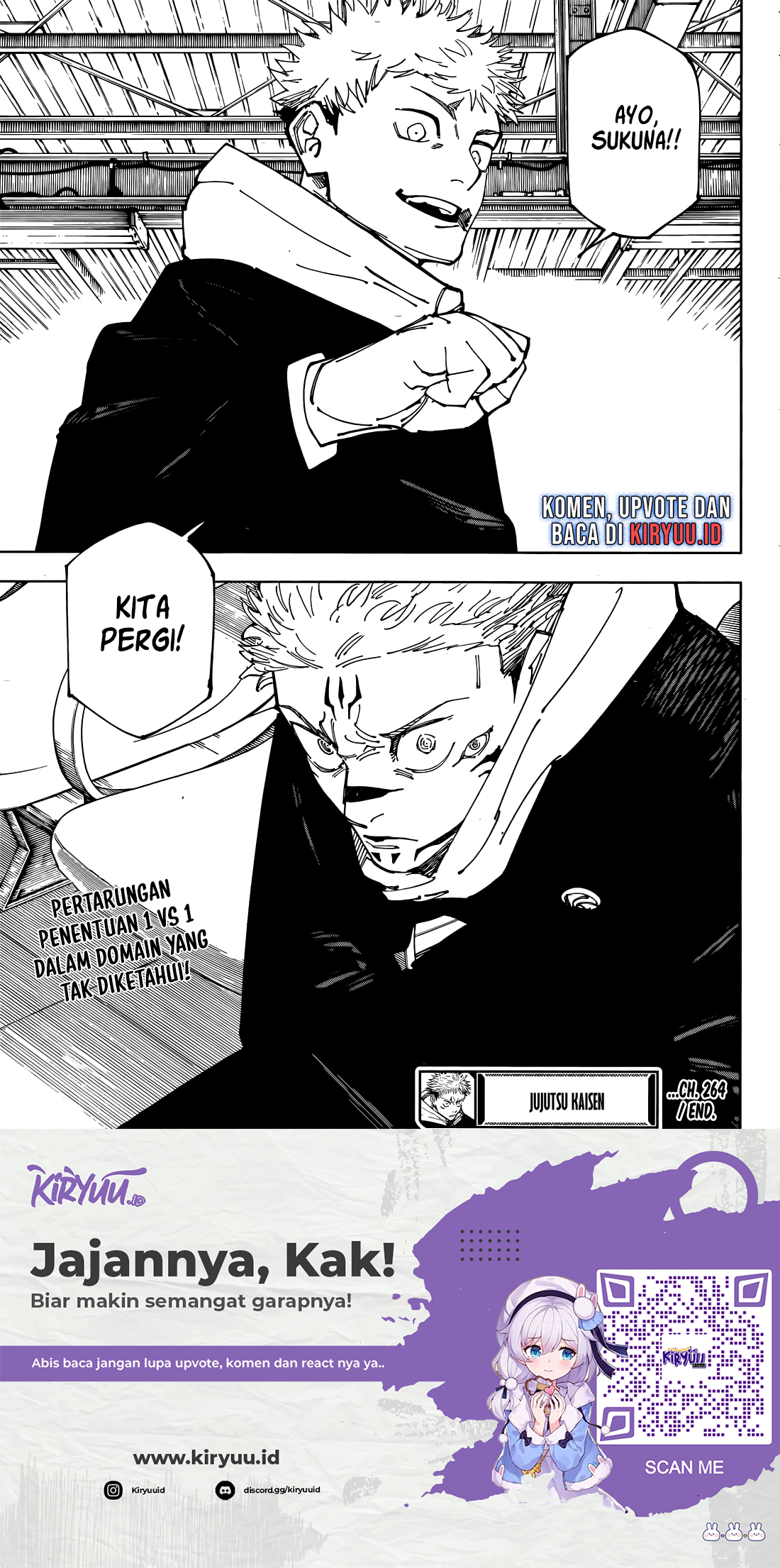 Jujutsu Kaisen Chapter 264 - halaman 20