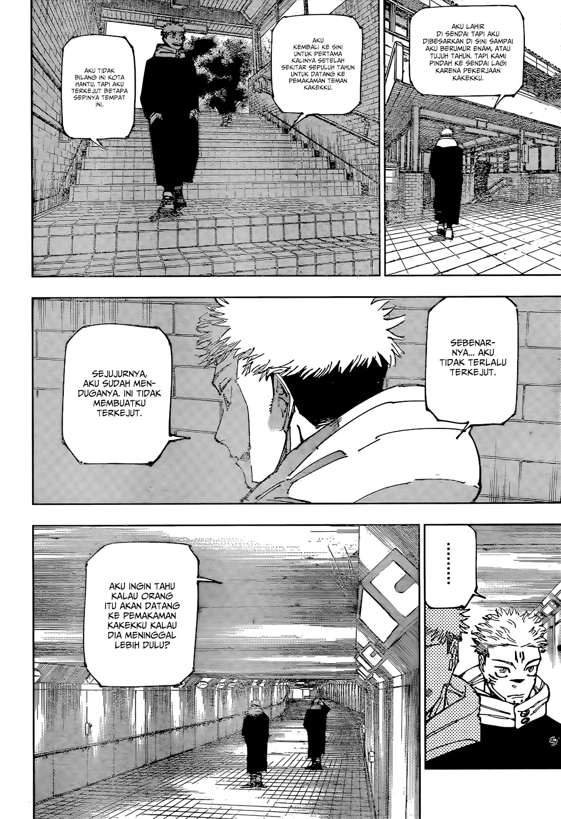 Jujutsu Kaisen Chapter 265 - halaman 3