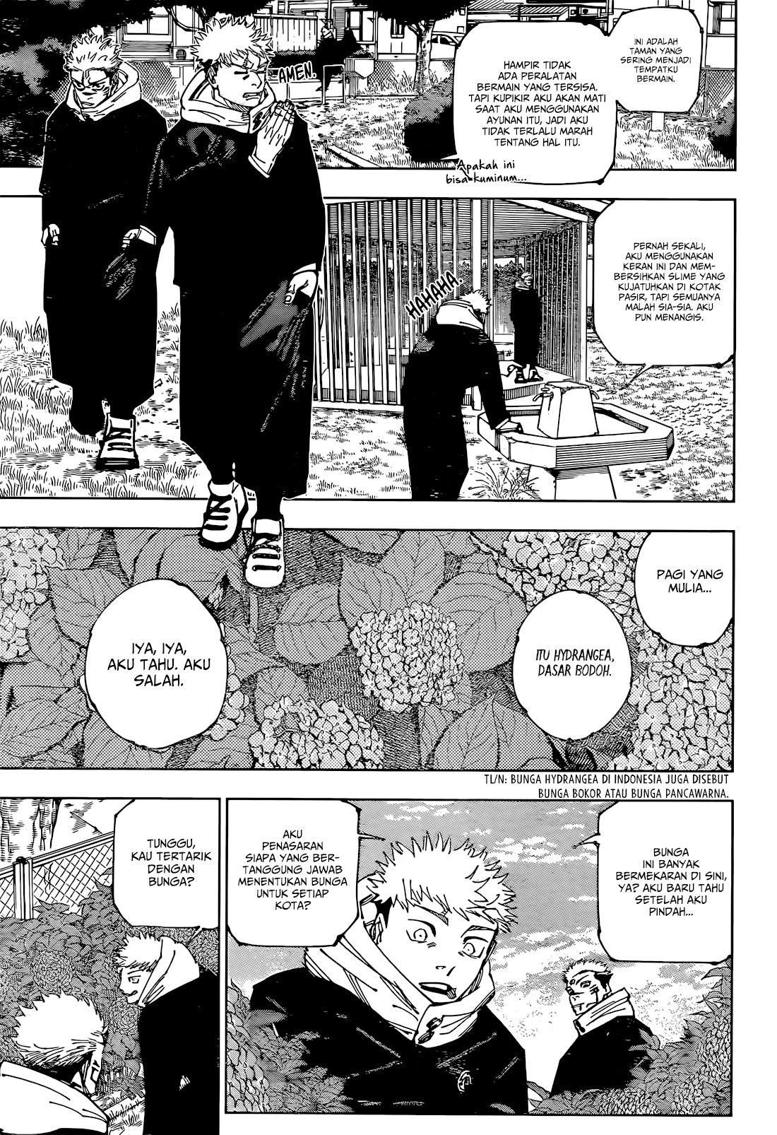 Jujutsu Kaisen Chapter 265 - halaman 4